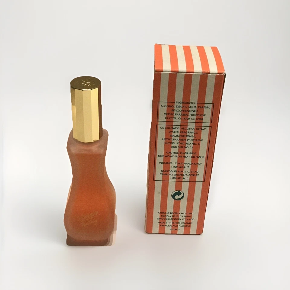 Giorgio Beverly Hills Holiday Eau de Toilette 1.7oz 50ml Spray NUEVO Sin Sellar Raro Foto 3 de 3