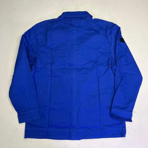 CPG CODEGRAPHY WORLDWIDE 4 Pocket Button Up Shore Coat Men's Sz L Blue image 6