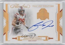 2022 Flawless Collegiate Team Logo Signatures Gold 6/10 Jeremy Ruckert Auto 0w3
