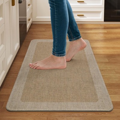 Kitchen Mat Non Slip, Washable Kitchen Rugs, Absorbent Kitchen Mats for Floor...