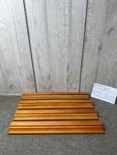 Yellow Mountain Imports Classic Wooden Mahjong Game Racks 18" Set of 4 Mahogany