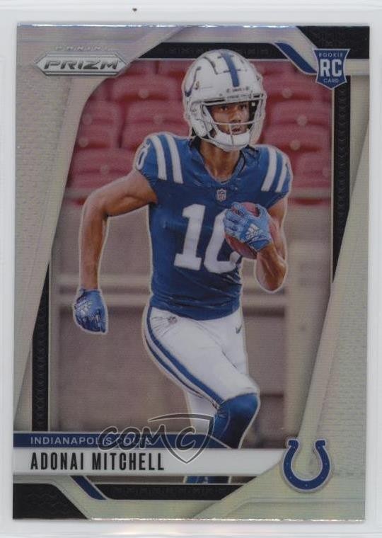2024 Panini Prizm Rookies Silver Prizm Adonai Mitchell #303 0p31