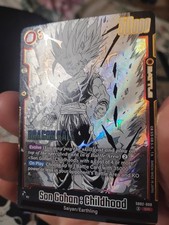 Son Gohan: Childhood SB02-008 SR English Near Mint Dragon Ball Super