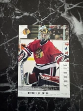 Michael Leighton 02-03 In The Game Be A Player Memorabilia Rookie Card #349