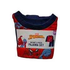 2 Piece Spider-Man Sleepwear Set Boys Size 12M