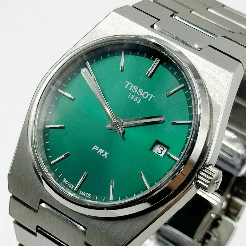 Tissot PRX T137.410.11.091.00 Green Dial Men's Quartz Watch 40mm - Image 2 of 4