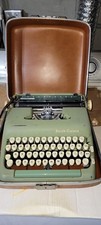 Smith Corona Typewriter Mint Green and Case Tested and Working thumbnail