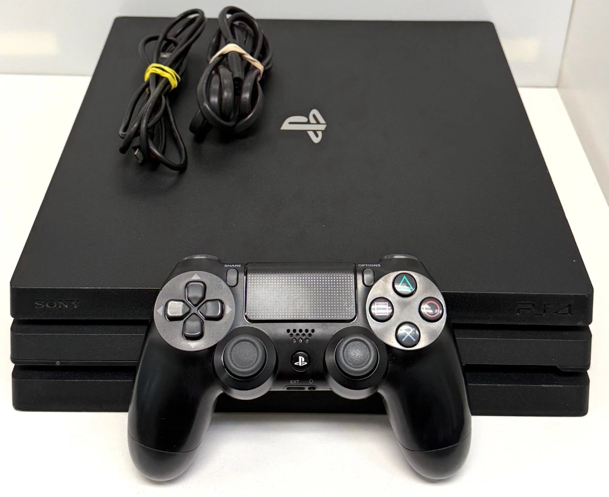 Sony PlayStation 4 Pro Black 1 TB Consoles for sale - eBay