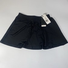 New Adidas Club Pocket Tennis Skirt Women's Small Black KA8086 Climacool