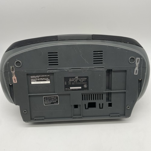 JVC RC-QS11 Boombox Compact CD Radio AM/FM Cassette Player *TESTED WORKING - Afbeelding 5 van 8