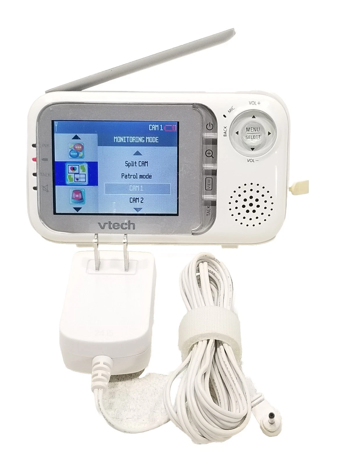 VTech VM321 Video Baby Replacement Parent Unit Monitor Screen Display W/ AC Cord