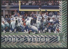 2018 Elite Field Vision Green #FV-3 Dan Bailey Dallas Cowboys 858