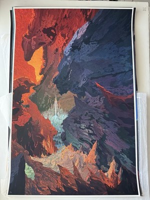 Poster King Kong édition Art Print Par Kilian Eng - Tirage Limité #30 - Format 24x36 Pouces (60,96x91,44 Cm)