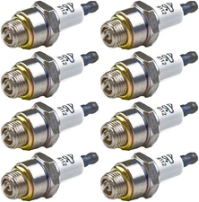 Briggs and Stratton 8 Pack Of Genuine OEM Replacement Spark Plugs - 796112-8PK