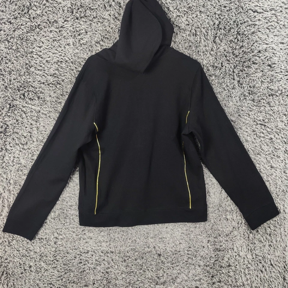 Ralph Lauren LRL Preppy Negro Cremallera Completa Sudadera con Capucha Logo Dorado Para Mujer XL NUEVO Foto 3 de 4
