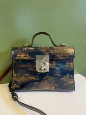 Patricia Nash Kent Countryside Leather Purse. NEW WITH TAGS. Dusty Bag Included