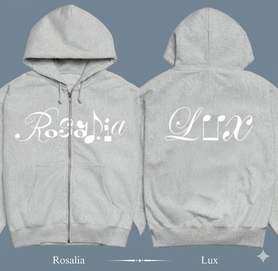 Rosalia Lux World Tour 2026 Logo Zip Hoodie | eBay
