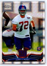2013 Topps Chrome Retail X-Fractor Justin Pugh #49
