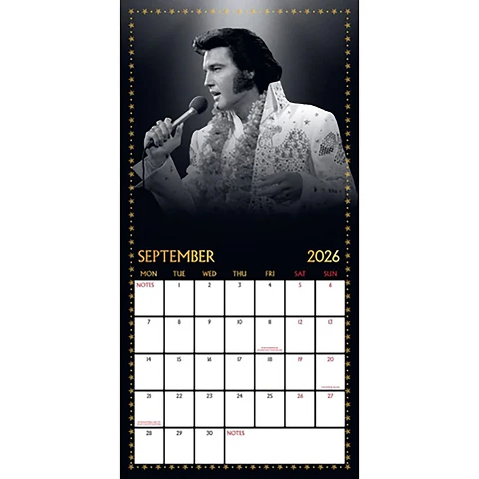 2026 Calendar Elvis Official Square Wall, Danilo D73951 - image 4 of 4