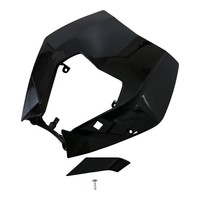 Ufo Scheinwerfer-Maske Headlight Plast EXC 09-13 BLK