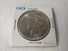 1923 P Silver Peace Dollar - Extremely Fine EF / AU - Strong Luster