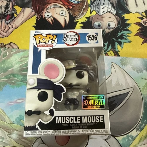 Funko Pop Muscle Mouse 1536 Animation Demon Slayer EE Exclusive