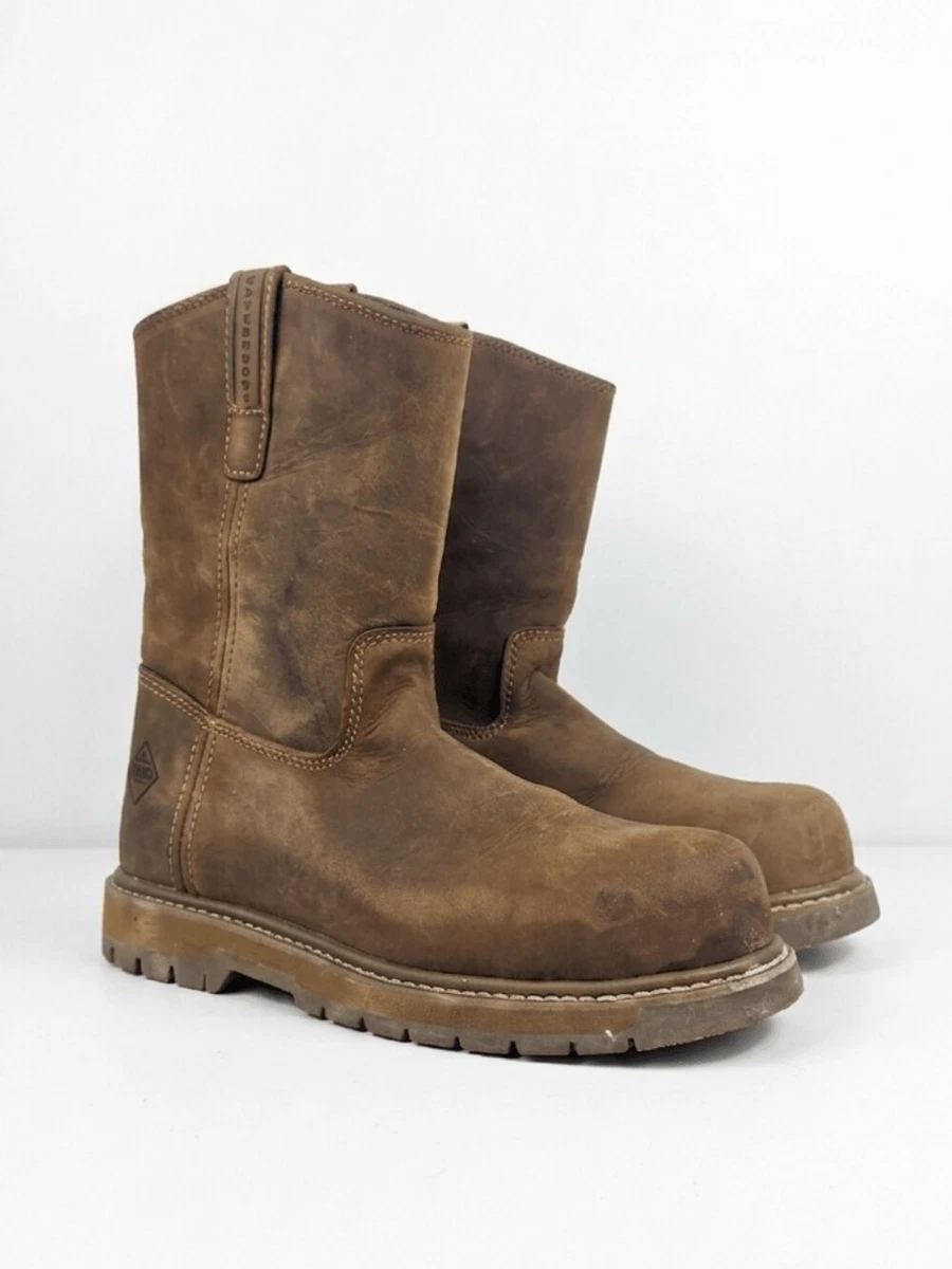 Muck Boots Brown Leather Upper Boots for Men | eBay