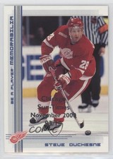 2000-01 ITG Be A Player Memorabilia 3/10 Steve Duchesne #253 t4m