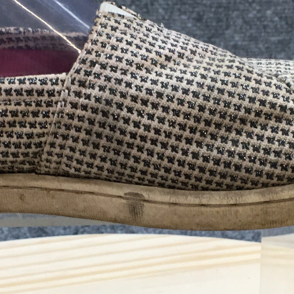 Toms Shoes Youth 5 Alpargata Slip On Multicolor Casual Comfort Low Top Round Toe - Image 2 of 4