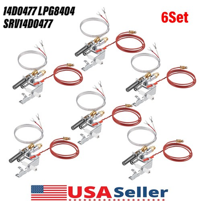 #ad #ad 6X Gas Pilot Assembly 14D0477 LPG8404 SRV14D0477 LPG for Fireplaces Freeshipping $129.89