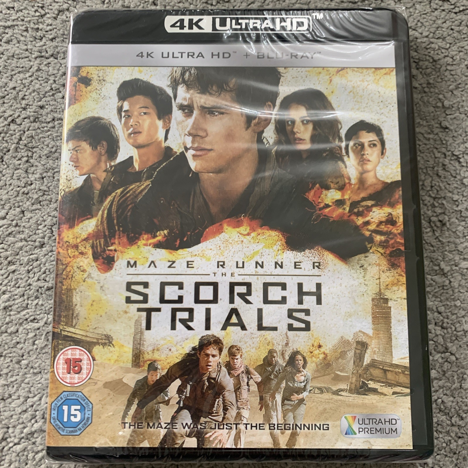 Maze Runner The Scorch Trials 4K UHD [2015] Blu-ray New Sealed