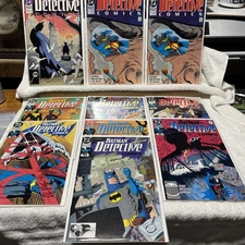 Misc Lot of 10 Detective Comics 610 611 611 612 613 614 616 617 618 619 BATMAN