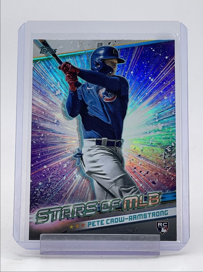 PETE CROW-ARMSTRONG 2024 TOPPS STARS OF MLB ROOKIE BASEBALL RC Q1320