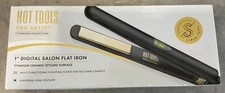 Professional 1" Digital Ceramic & Titanium Flat Iron for Magnificent Shine