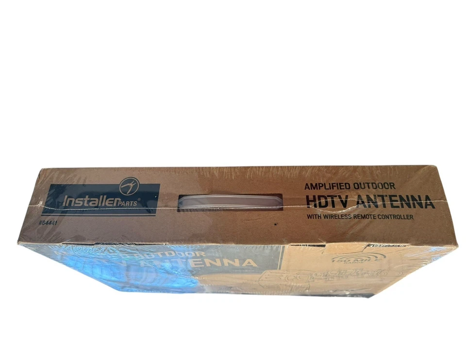 Instalerparts Antena HDTV 150 millas Alcance Inalámbrico 360° Control Remoto Nuevo Sellado Foto 3 de 4