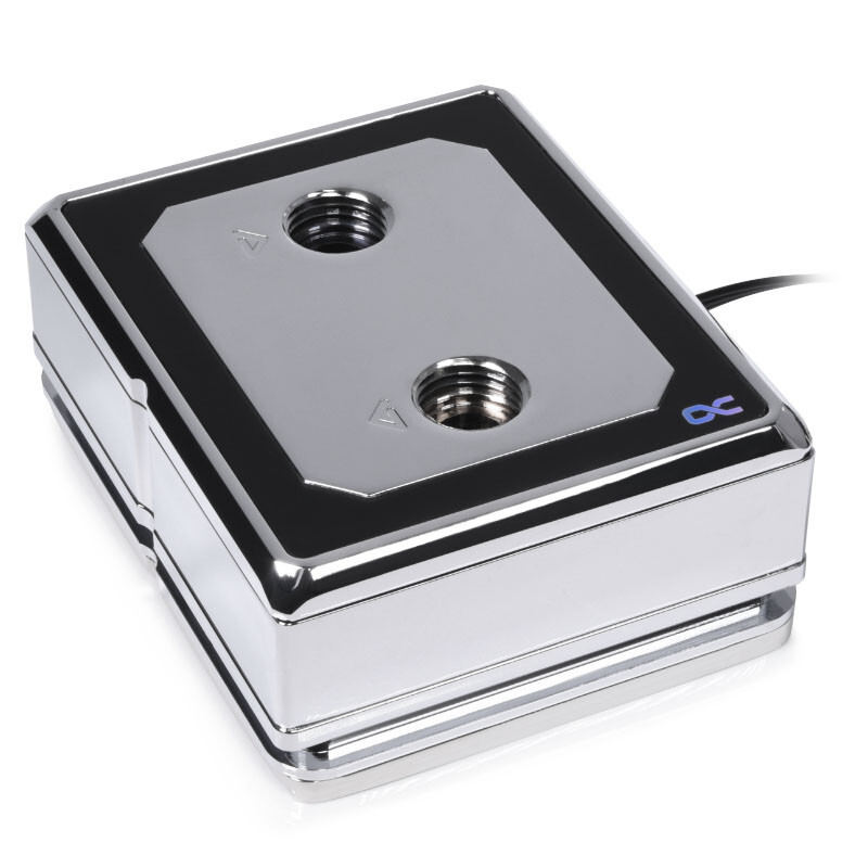 Alphacool Eisblock XPX Aurora Pro CPU-Kuehler Messing Chrom Digital 13086