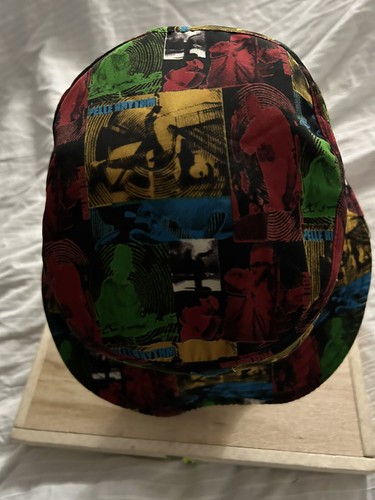 Vintage Pelle Pelle + Marc Buchanan Denim Reversible Bucket Unisex Beachboy Hut - Bild 8 von 14
