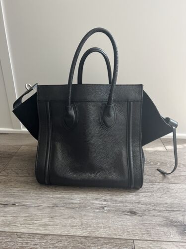 Valentino Milano black leather tote bag silver hardware - Picture 4 of 12