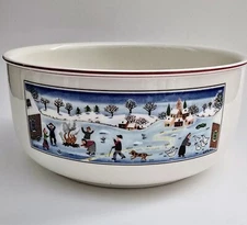 Villeroy & Boch Naif Christmas 7" Round Vegetable Bowl
