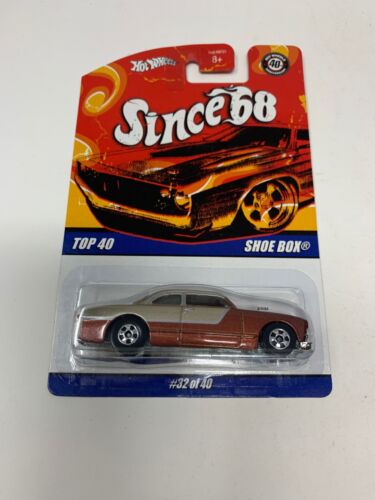 HOT WHEELS 40TH ANNIVERSARY SINCE '68 TOP 40 SHOE BOX #32/40 MINT CAR & CARD - Bild 1 von 2