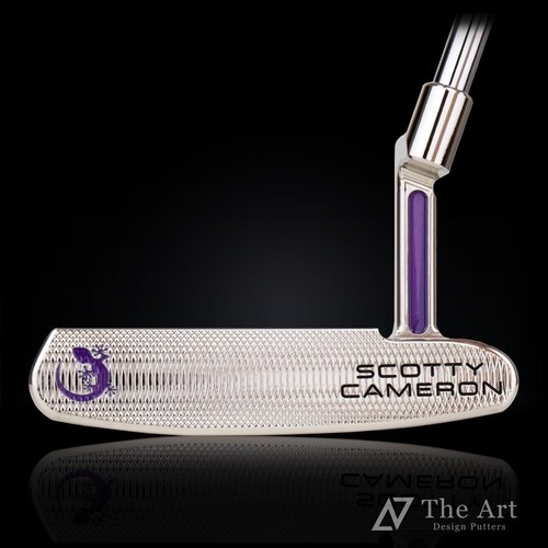 SCOTTY CAMERON 2023 Super Select Newport Plus Lucky Gecko ver. S Platinum Purple - Picture 6 of 13