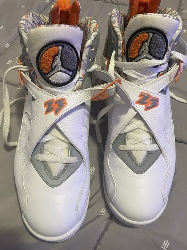 Jordan 8 Size 10 “ORANGE BLAZE” | eBay