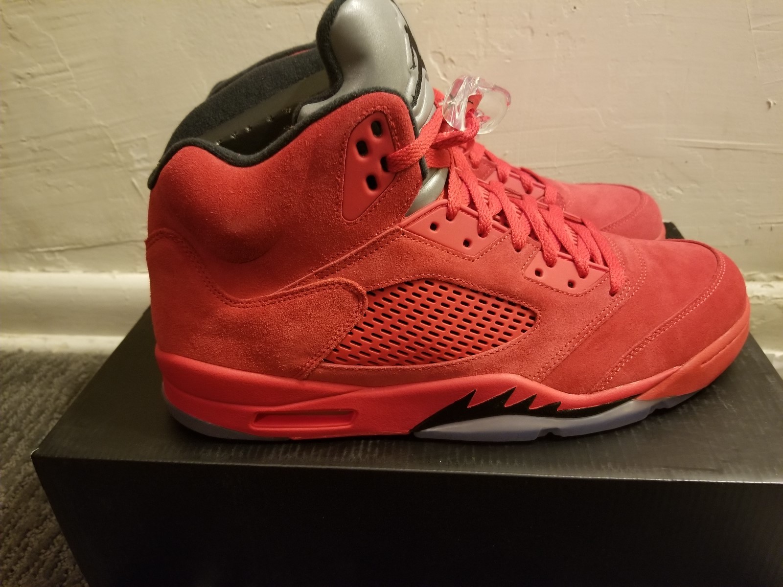 * numero nuovo * air jordan retro 5 red suede numero * 13 d7be02 * numero nuovo * air jordan retro 5 red suede numero * 13 d7be02