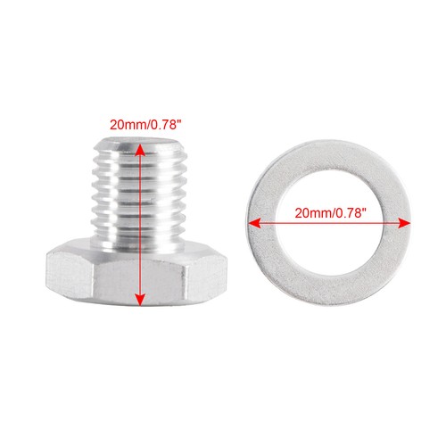 Cylinder Head Plug for Coolant Temperature Sensor Hole M12-1.5 LS1 LSX LS3 S12 - Picture 2 of 10