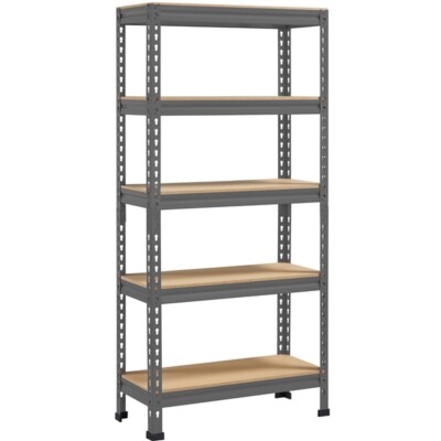 Schwerlastregal Lagerregale für Garage Steckregal Kellerregal Regal 30cm tief 