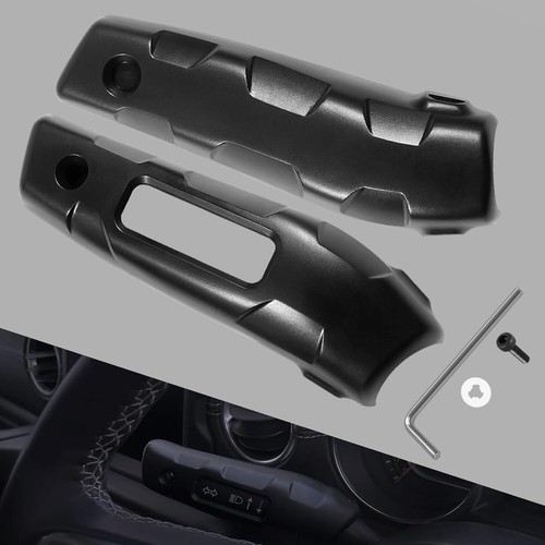 Kit de expansión de poste de señal de giro e interruptor intermitente para Jeep Wrangler JL 18-24, negro - Imagen 2 de 6