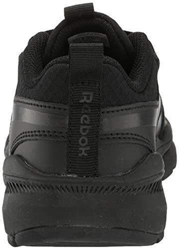 REEBOK SPRINTER ENTRENADORES DE ENCAJE UNISEX HOMBRE TALLA 6.5 = MUJER TALLA 8 ZAPATOS NEGROS NUEVOS - Imagen 7 de 8