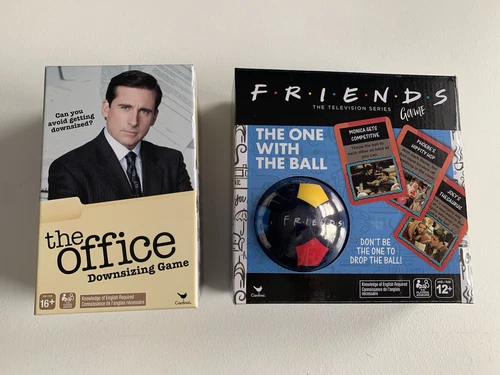 “Friends” & “The Office: Downsizing” Box Games