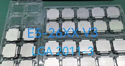 Intel XEON E5-2699V3 2698V3  2697V3 2695V3 2690V3 2683V3 2678V3 2666V3 2667 CPU