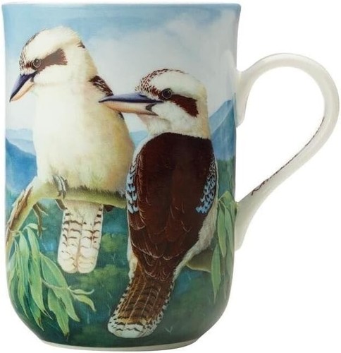 Maxwell & Williams Birds of Australia KC 10yr Anniversary Mug Kookaburra 300ML - Picture 5 of 8